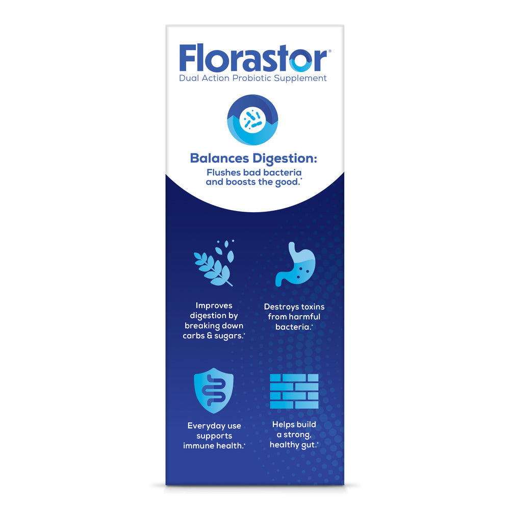 FlorastorDual Action Probiotic Supplement: The Last Probiotic You'll Ever Need